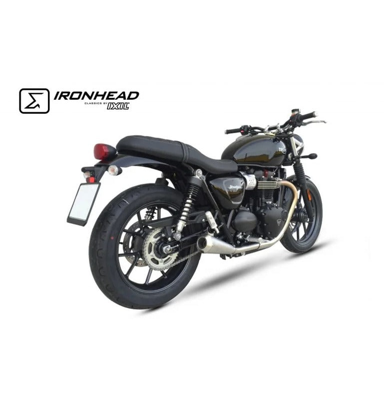 Triumph Street Twin [IXIL] - Slip On Ironhead Conical Silencer (pravý + levý)