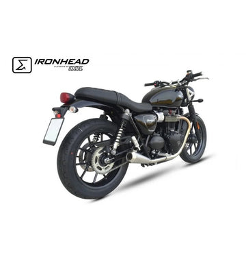 Triumph Street Twin [IXIL] - Slip On Ironhead Conical Silencer (pravý + levý)