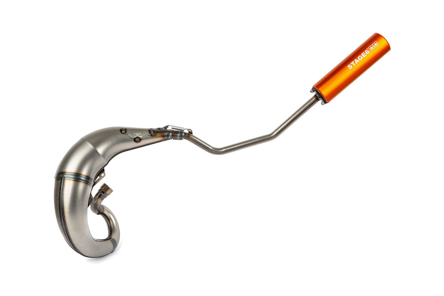 Gilera SMT SM 50 2T D50B0 [2013–] - Auspuff Streetrace CNC orange