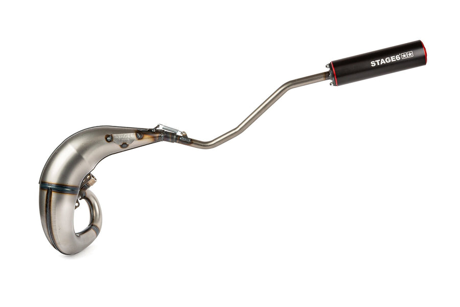 Beta RR-T SM 50 2T - Auspuff Streetrace High Mount links rot schwarz
