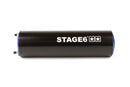 Beta RR SM 50 2T - Auspuff Streetrace High Mount links blau schwarz
