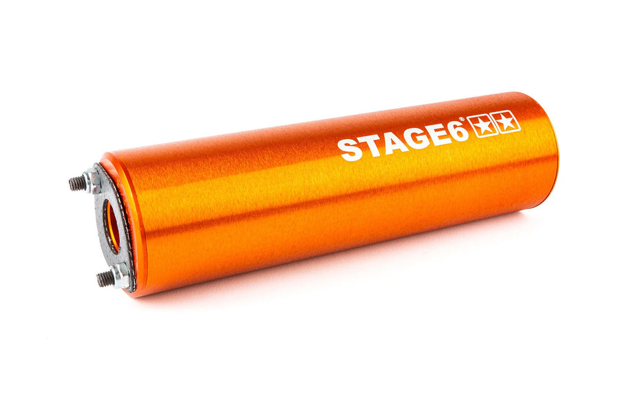 Beta RR-T SM 50 2T - Auspuff Streetrace High Mount links orange