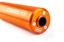 Beta RR SM 50 2T - Auspuff Streetrace High Mount links orange