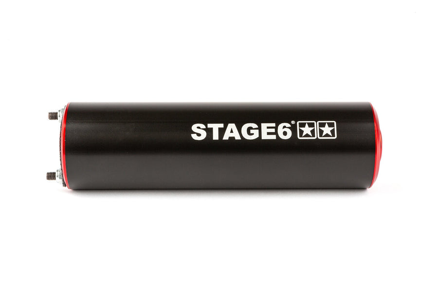 Beta RR SM 50 2T - Auspuff Streetrace High Mount links rot schwarz