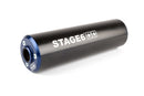 Beta RR-T SM 50 2T - Auspuff Streetrace Blau Schwarz