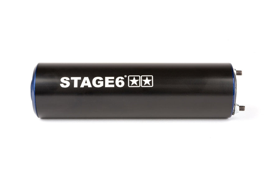 Rieju MRT Pro SM 50 2T - Auspuff Streetrace Blau Schwarz