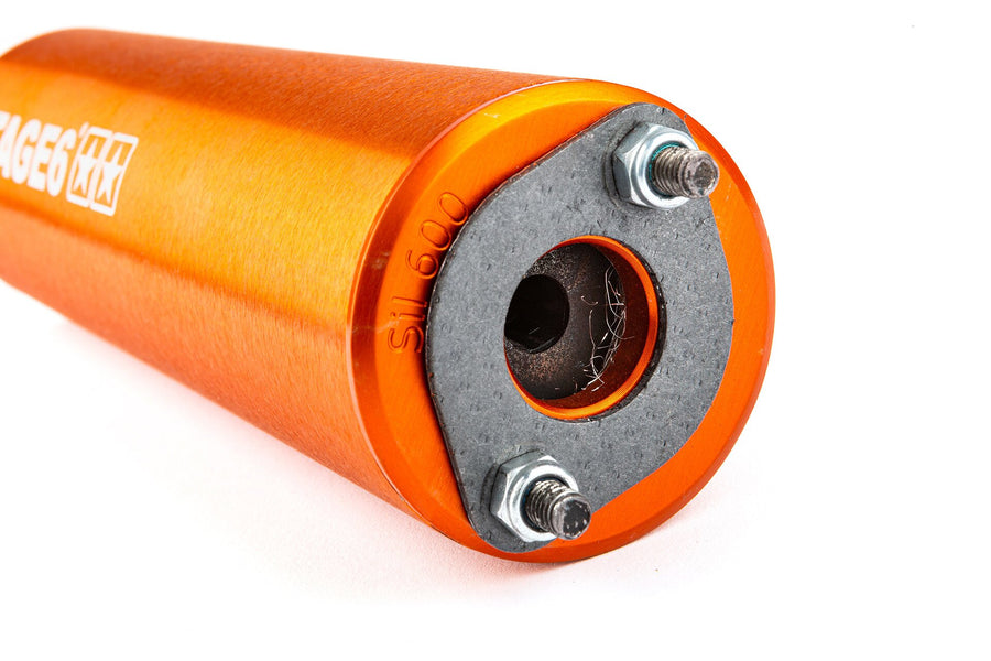 Beta RR Enduro 50 2T - Auspuff Streetrace CNC Orange