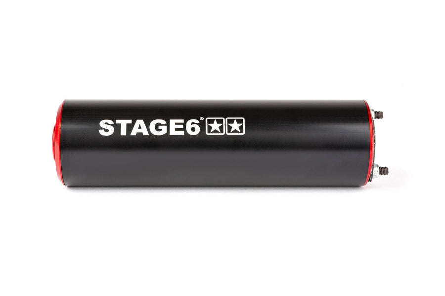Beta RR-T SM 50 2T - Auspuff Streetrace Rot Schwarz