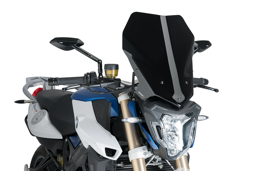 TRIUMPH BONNEVILLE T 120 BLACK [2025] - New Generation Touring Windschild | Schwarz | PUIG 8187N