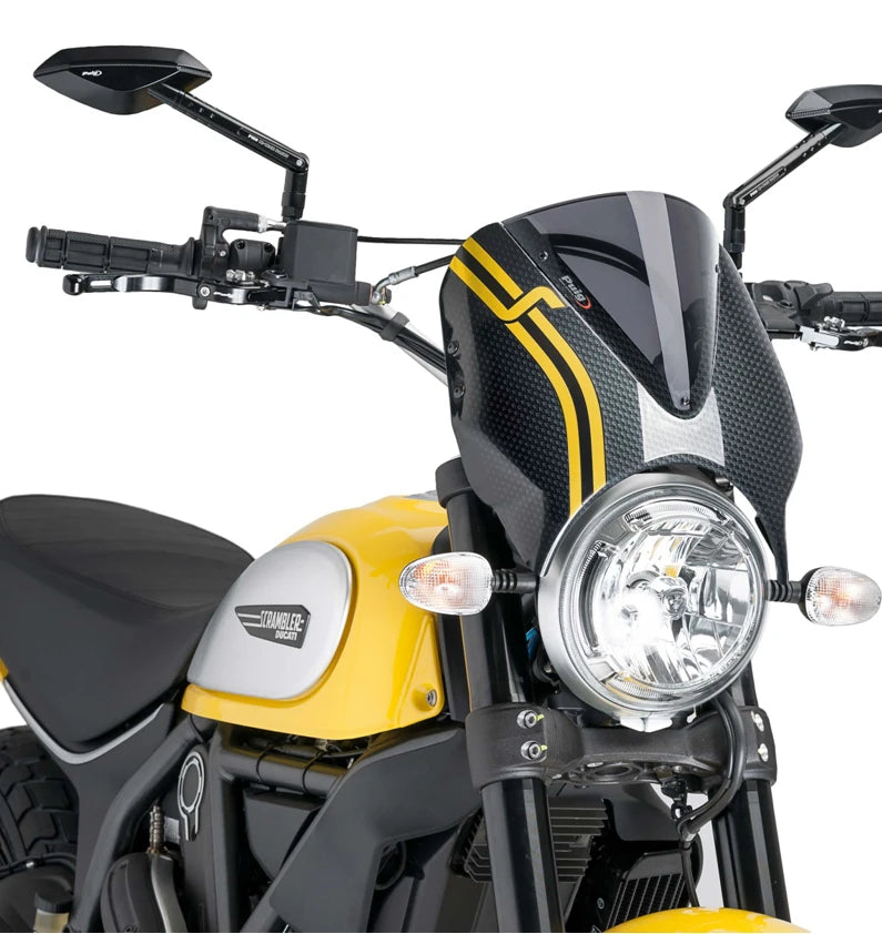 DUCATI Scrambler DESERT SLED [2025] – RetroVision štítek na čelní sklo