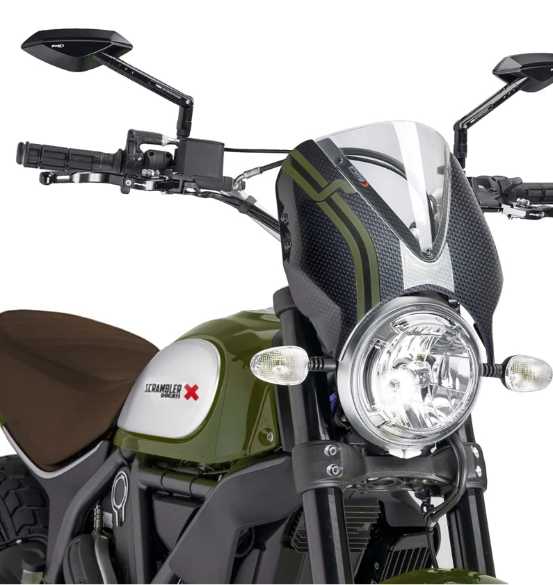 DUCATI Scrambler DESERT SLED [2025] – RetroVision štítek na čelní sklo
