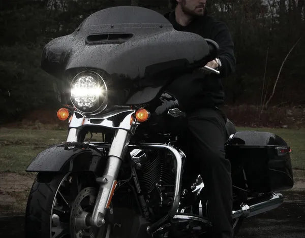 Harley Davidson Flhxse [DENALI] – D14 Destroyer LED Headlight Upgrade Kit – Harley-Davidson Street Glide