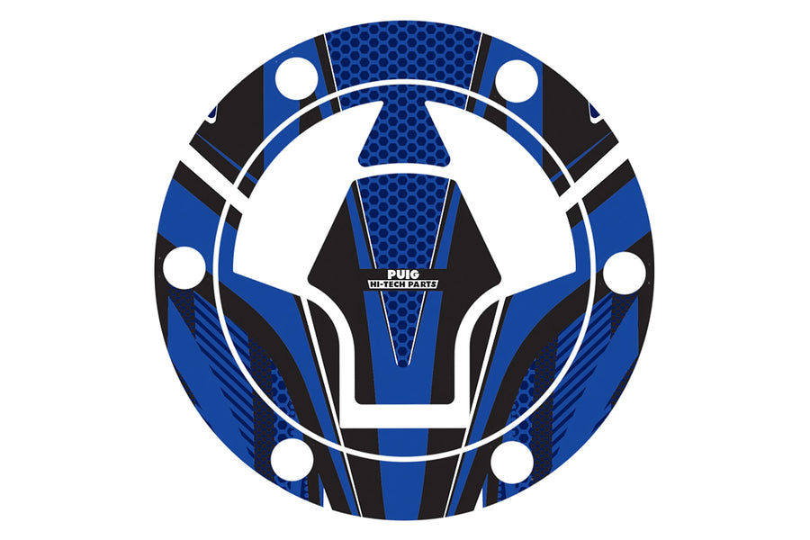 TRIUMPH BONNEVILLE T 120 BLACK [2025] - Tankdeckelabdeckung Radikal | Blau | PUIG 8269A