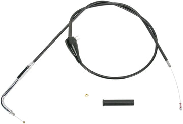 harley davidson flhtcui [DRAG SPECIALTIES] - Černý vinylový kabel plynu/volnoběhu - 0