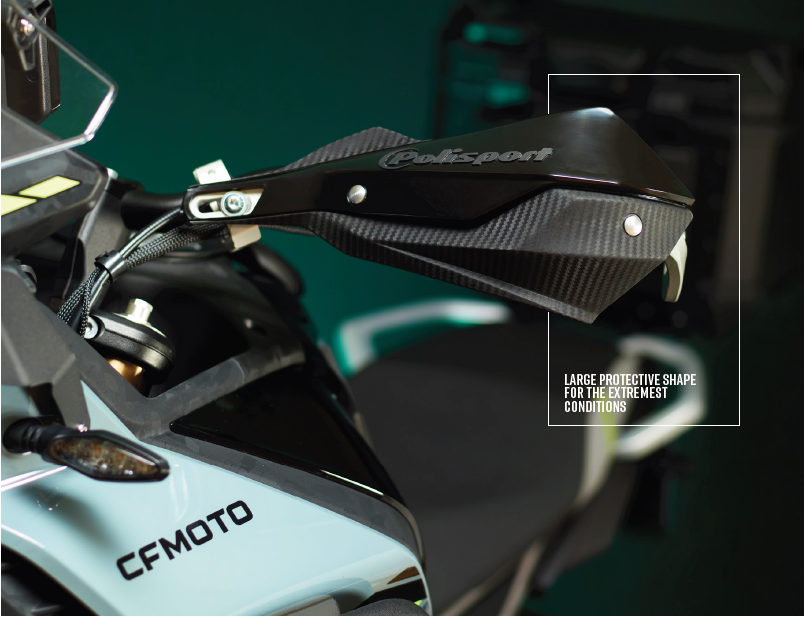 CF MOTO 450 [2024-2026] - Předpažbí s kovovou tyčí