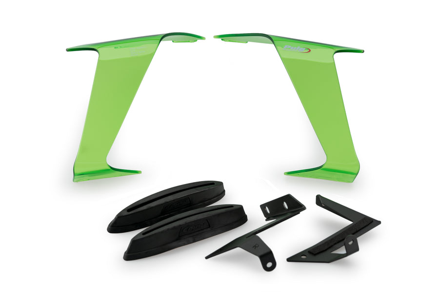 KAWASAKI ZX-10RR [2025] – závodní boční spoiler – černý