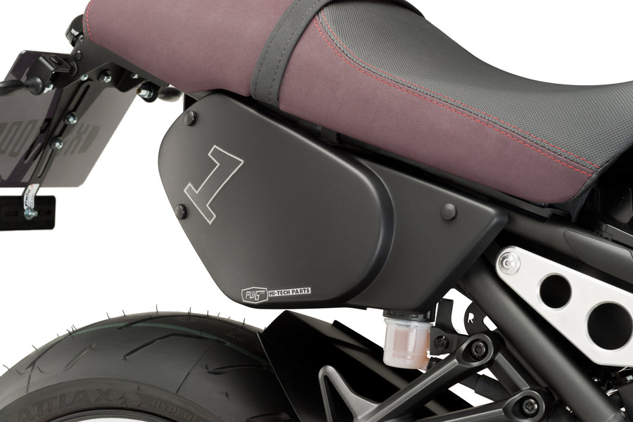 YAMAHA XSR 900 [2019] – Retro boční kryty – Matt Black