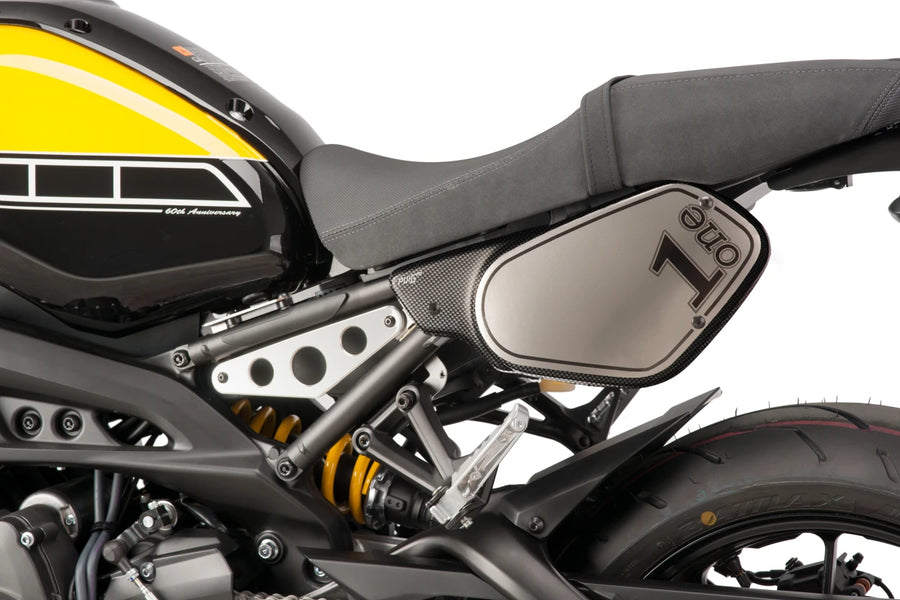 YAMAHA XSR 900 [2019] – Retro boční kryty – Matt Black