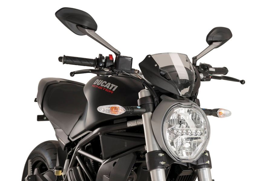 DUCATI MONSTER 821 DARK [2016] – sportovní zástěna – průhledná