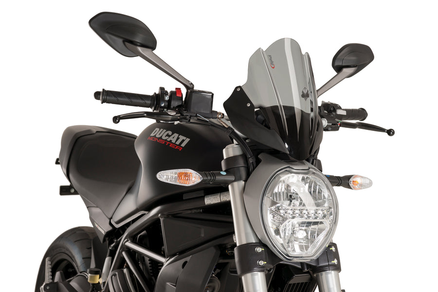 DUCATI MONSTER 821 DARK [2016] – sportovní zástěna – průhledná