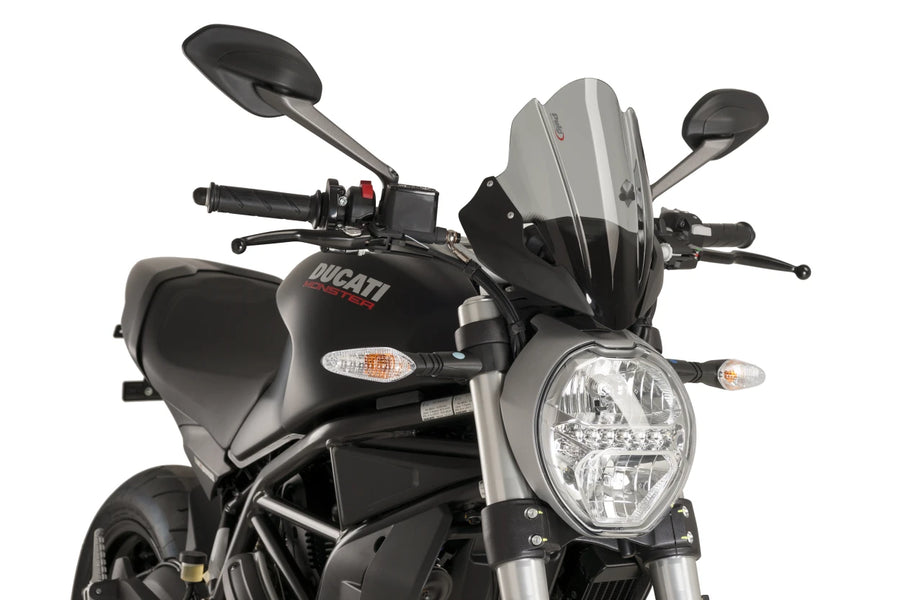 DUCATI MONSTER 821 DARK [2016] – sportovní zástěna – průhledná