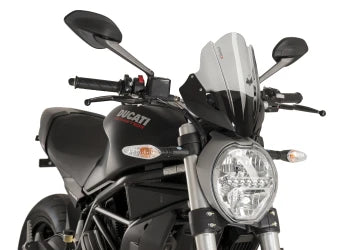 DUCATI MONSTER 821 DARK [2016] – sportovní zástěna – průhledná