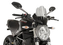 DUCATI MONSTER 821 DARK [2016] – sportovní zástěna – průhledná-10