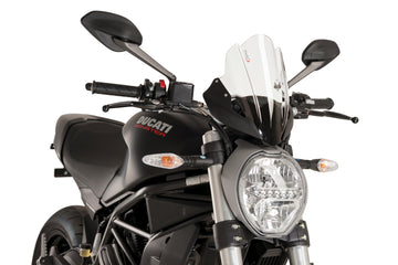 DUCATI MONSTER 821 DARK [2016] – sportovní zástěna – průhledná - 0