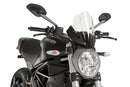 DUCATI MONSTER 821 DARK [2016] – sportovní zástěna – průhledná-1
