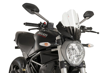 DUCATI MONSTER 821 DARK [2016] – sportovní zástěna – průhledná