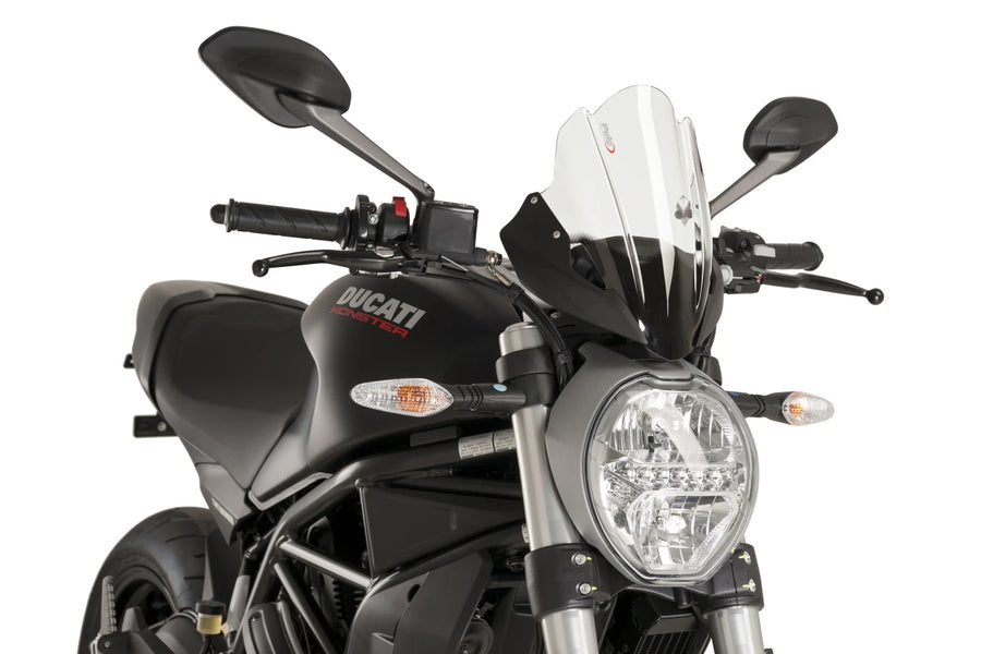 DUCATI MONSTER 821 DARK [2016] – sportovní zástěna – průhledná