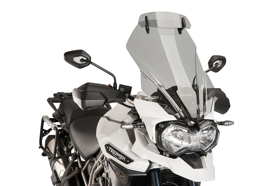 TIGER EXPLORER/XC/XR/XRX/XRT - PUIG Tourenscheibe mit Spoiler | Getönt | PUIG 8916H