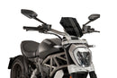 TRIUMPH BONNEVILLE T 120 BLACK [2025] - Nastavitelná sportovní clona | Silně tónovaný | PUIG 8921F