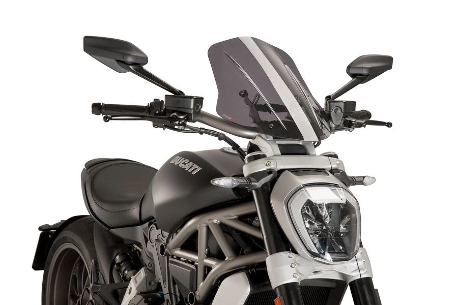 TRIUMPH BONNEVILLE T 120 BLACK [2025] - Nastavitelná turistická obrazovka | Tónované | PUIG 8922H