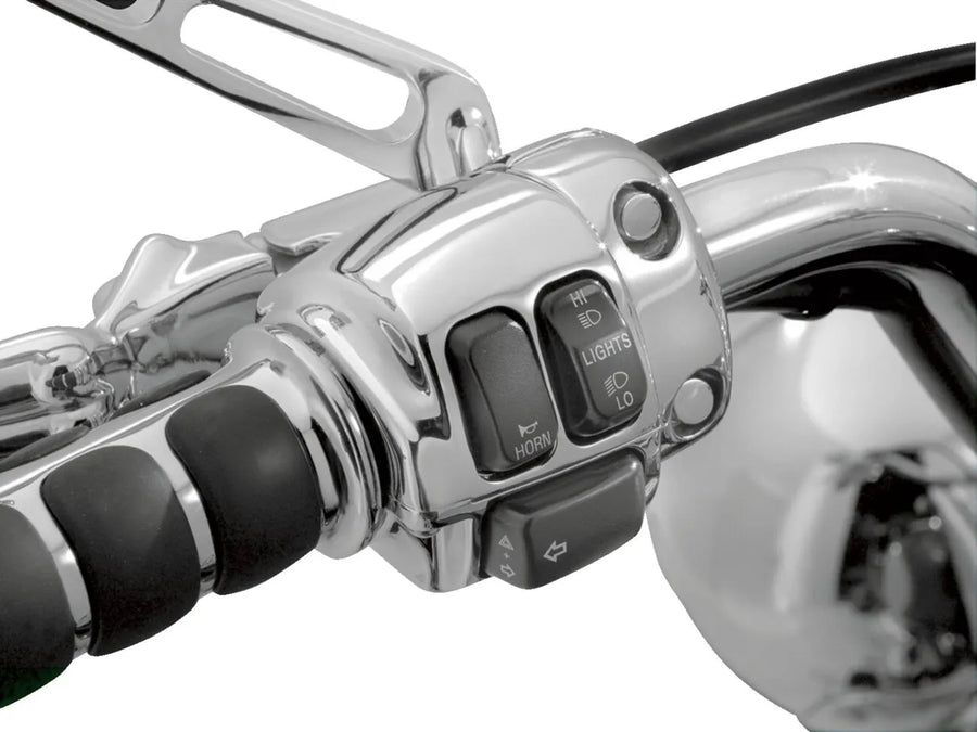 Sports-Davidson Sportser S [Kuryakyn]-Chrome-Plated Switch Housing