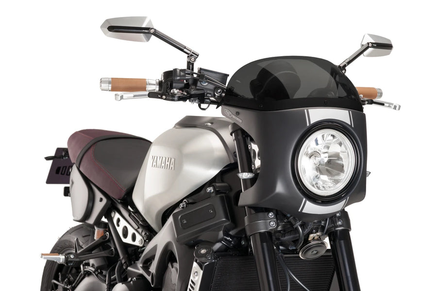 YAMAHA XSR 900 [2021] – Retro Fairing Screen – Transparentní