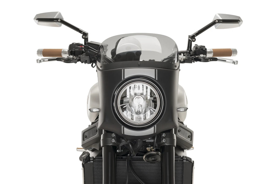 YAMAHA XSR 900 [2021] – Retro Fairing Screen – Transparentní
