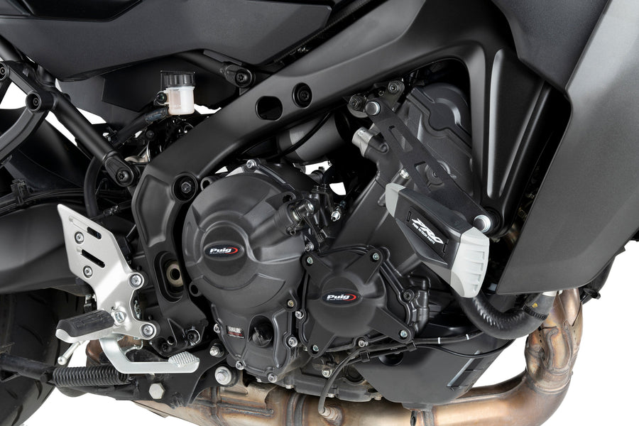 YAMAHA TRACER 9 Y-AMT [2025] – Kryty motoru – Černá