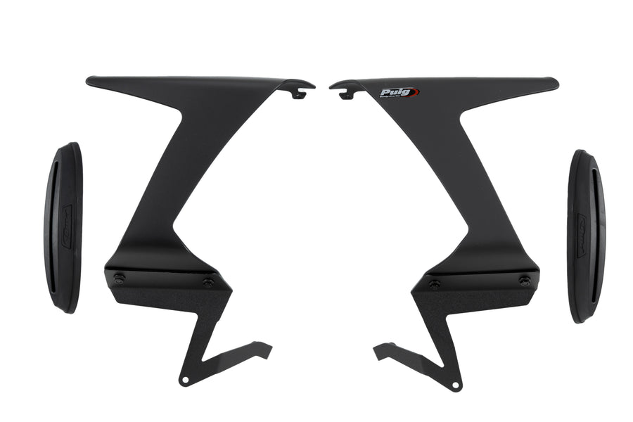 KAWASAKI ZX-6R NINJA [2025] – závodní boční spoiler – matná černá
