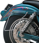Harley-Davidson Low Rider S [DRAG SPECIALTIES] – chromové držáky sedlových brašen-3