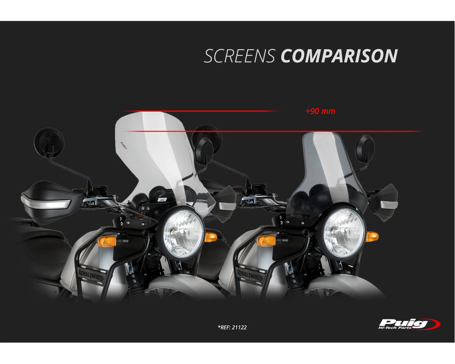 ROYAL ENFIELD HIMALAYAN 410 [2020] – cestovní obrazovka – průhledná