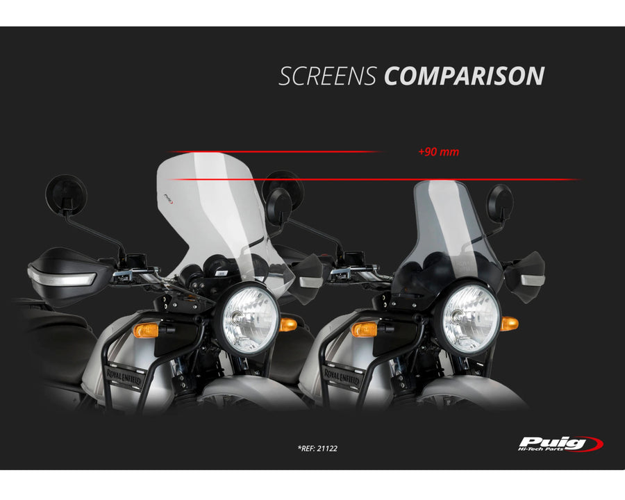 ROYAL ENFIELD HIMALAYAN 410 [2023] – Touring Screen – Transparentní