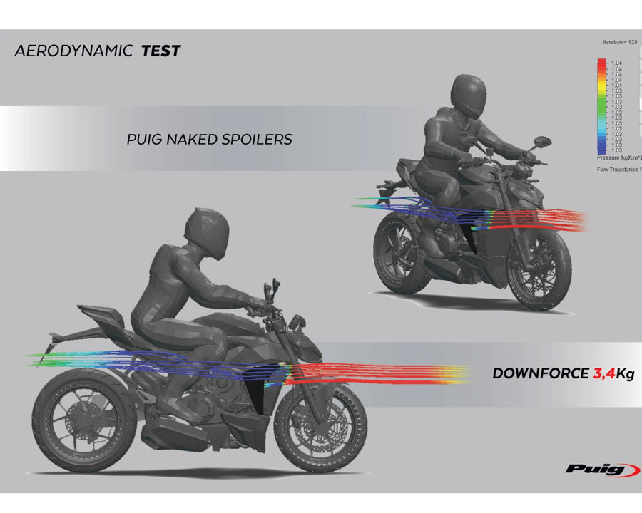 DUCATI STREETFIGHTER V2 [2024] – Obnažená boční kapotáž čelního skla
