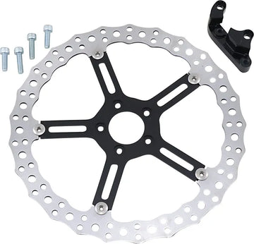Harley Davidson Fxlr [ARLEN NESS] – Big Brake Jagged Floating Brake Disc Kit