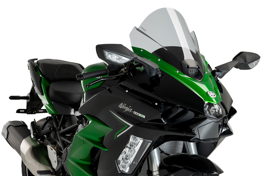 KAWASAKI NINJA H2 SX SE [2025] – Z-Racing Screen – Transparentní