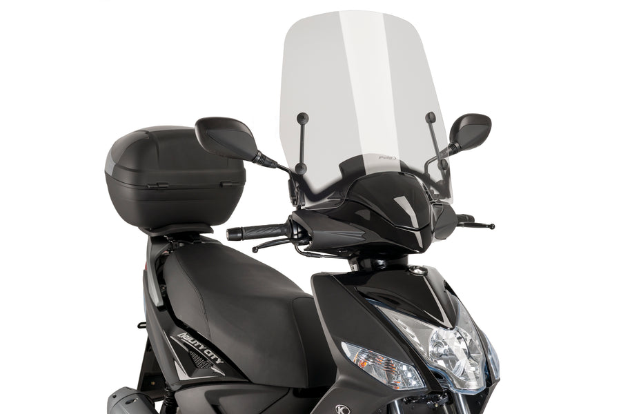KYMCO AGILITY 50 City+ 2T – kotoučová koloběžka T.S. – Transparentní
