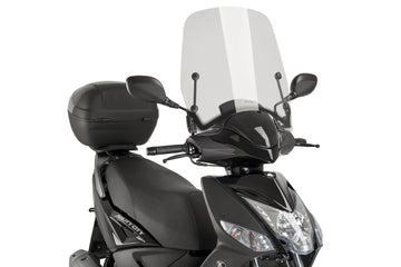 KYMCO AGILITY 50 City+ 2T – kotoučová koloběžka T.S. – Transparentní - 0