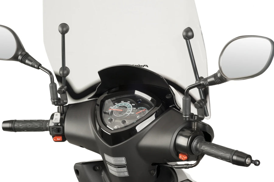 KYMCO AGILITY 50 City+ 2T – kotoučová koloběžka T.S. – Transparentní