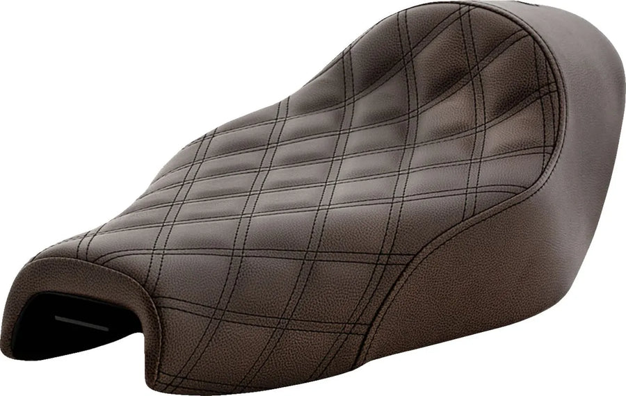 Harley-Davidson Nightstter [Saddlemen]-Renegade Lattice Stitch Jednotné sedadlo