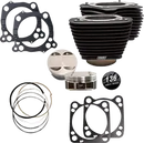 Harley-Davidson FLTRT 1868 Road Glide 3 114 [2025] - 132" Hochverdichtungs- / 136" Big Bore Kit – Oberfläche: Schwarz, Nicht hervorgehobene Kühlrippen – Merkmal: 0,00 cm³ Kuppelvolumen – Bild 4